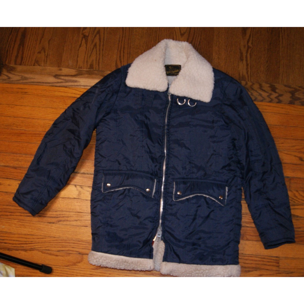 Westwind Sportswear Sherpa Lined Men’s Coat Size L Vintage 1970s Made In USA